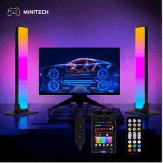 Đèn Góc LED RGBIC Điều Khiển APP SPL-FL007