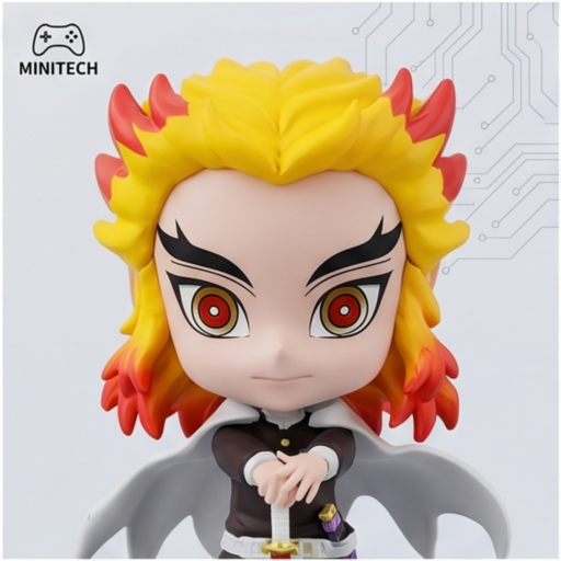 Mô Hình Viêm Trụ Rengoku Chibi 10cm