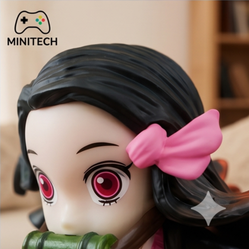 Mô Hình Nezuko 7cm Trang Trí Bàn