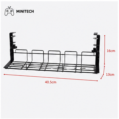 Lưới Kẹp Dưới Bàn Để Ổ Điện Minitech Gọn Dây