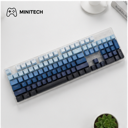 Keycap Xanh Dương 104 Phím ABS