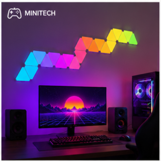 Đèn LED Tam Giác Decor Nanoleaf Gaming RGB Nhảy Theo Nhạc