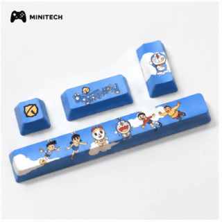 Keycap Doraemon PBT 4 Nút Cho Bàn Phím Cơ