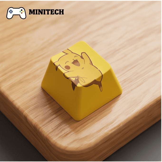 Keycap Set 4 Nút Pikachu PBT OEM Cho Bàn Phím Cơ - Ảnh 9