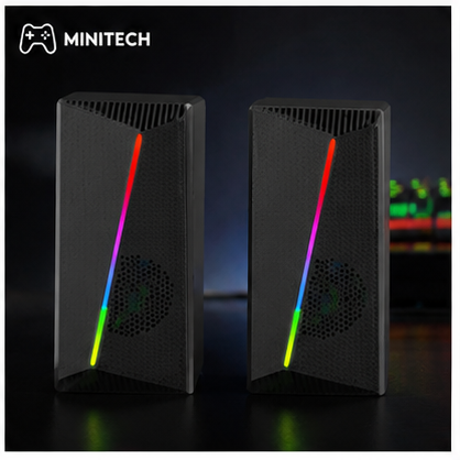 Cặp Loa RGB Gaming 2.0 - Ảnh 7