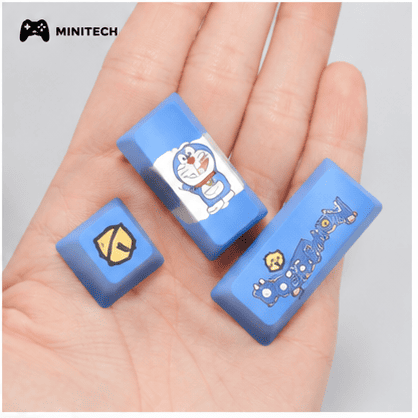 Keycap Doraemon PBT 4 Nút Cho Bàn Phím Cơ - Ảnh 6