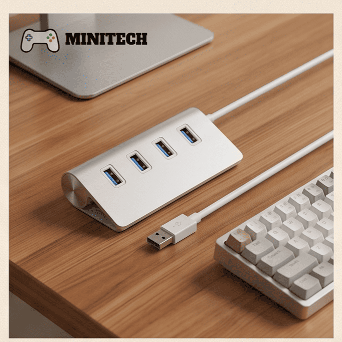 Hub USB 3.0 4 Cổng Nhôm Hợp Kim | Mở Rộng USB
