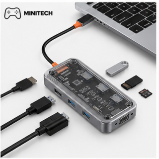 Docking Station USB-C 10 in 1 SW10V Pro