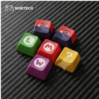Set 5 Nút Bàn Phím Cơ Mario OEM ABS