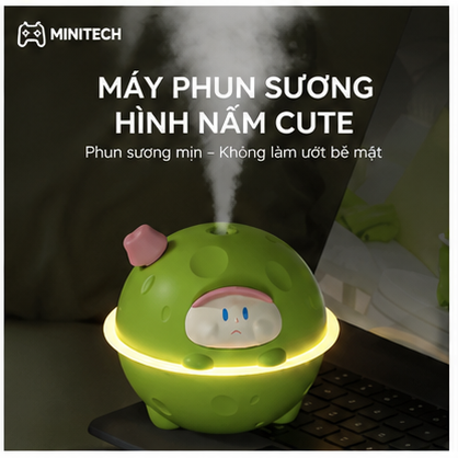 Máy phun sương hình nấm cute - Ảnh 2