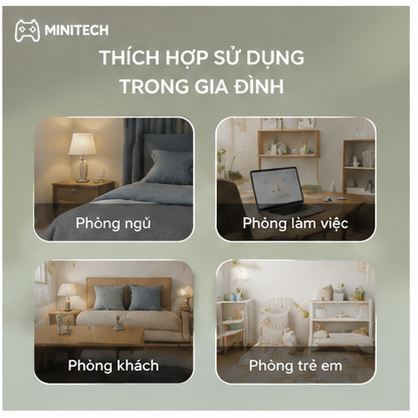 Máy phun sương hình nấm cute