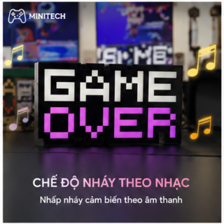 Đèn decor GAME OVER