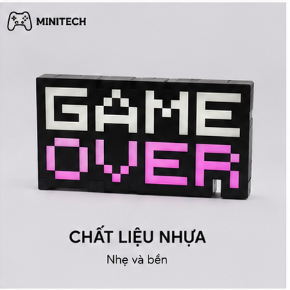 Đèn decor GAME OVER