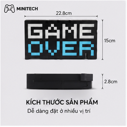 Đèn decor GAME OVER