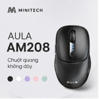Chuột Quang Không Dây AULA AM208 Gọn Nhẹ