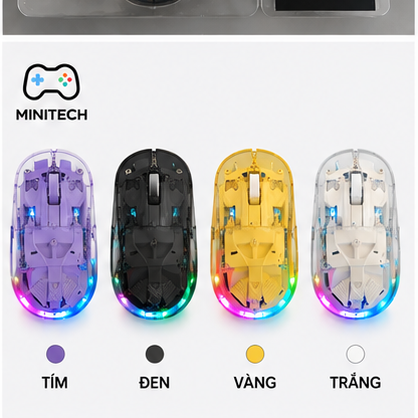 Chuột Gaming 3 Mode AULA SC660 RGB Không Dây