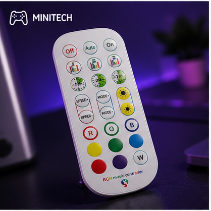 Đèn LED 1m6 Góc RGB Điều Khiển App Cho Setup Bàn Làm Việc