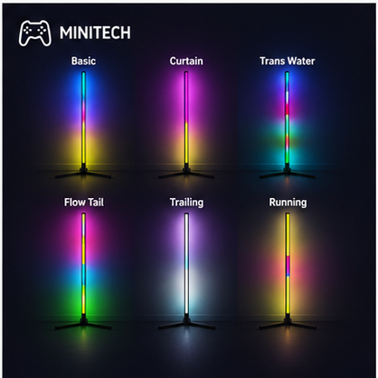 Đèn LED 1m6 Góc RGB Điều Khiển App Cho Setup Bàn Làm Việc
