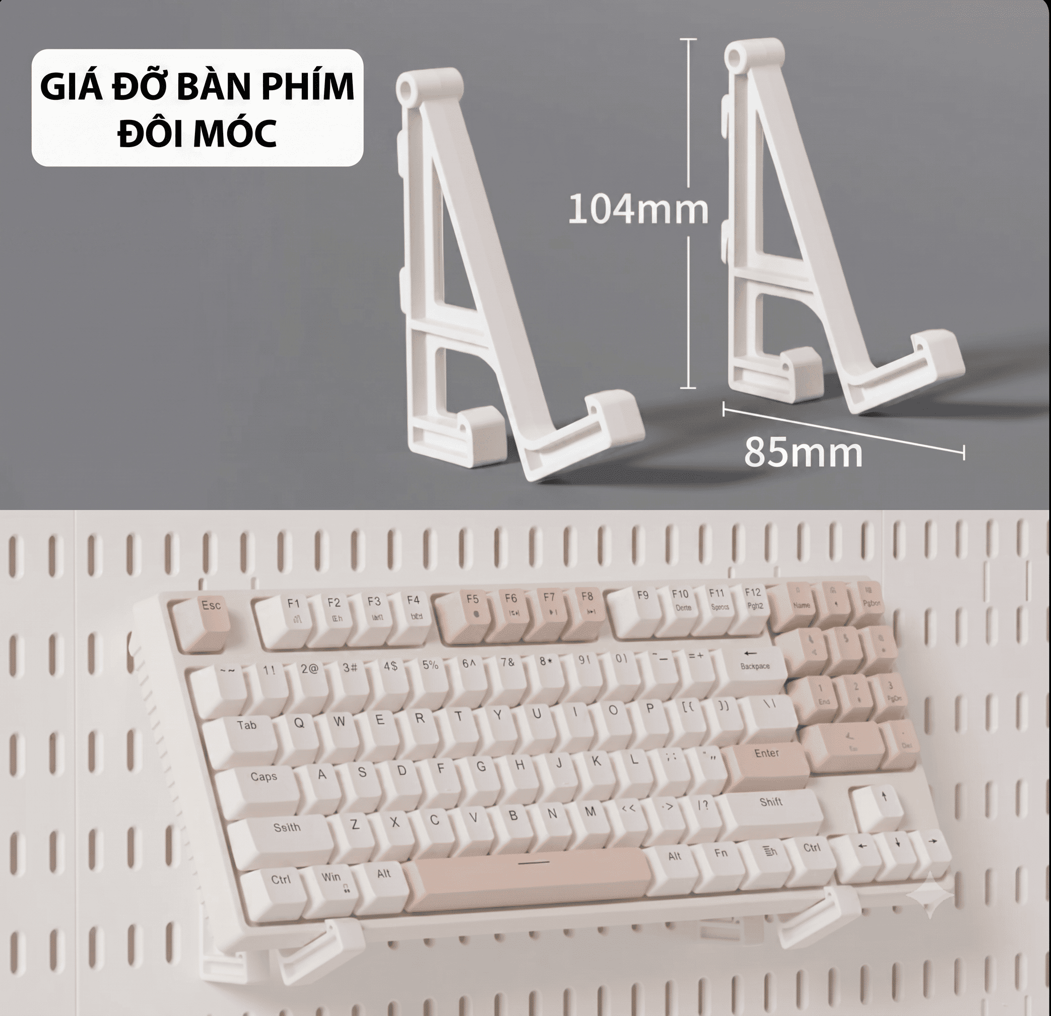 Giá Đỡ Bàn Phím Treo Pegboard