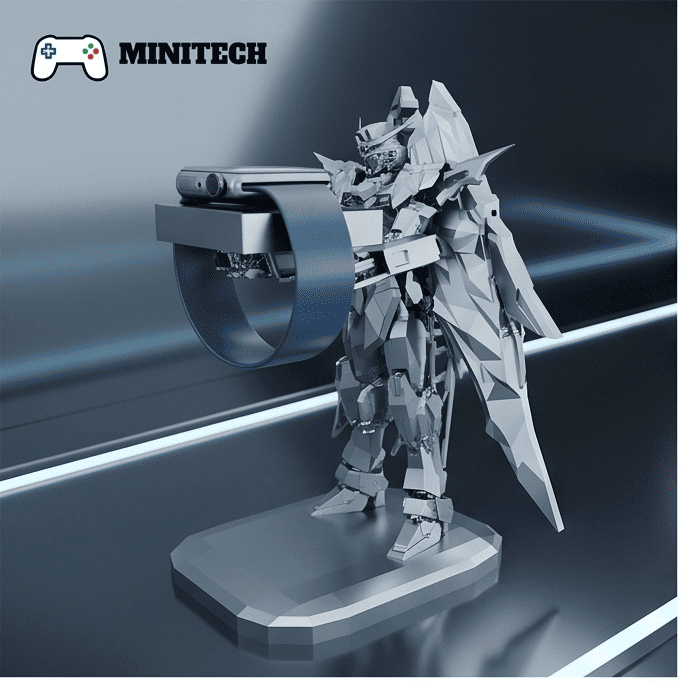 Đế Sạc Apple Watch Hình Gundam Decor Để Bàn - Ảnh 2