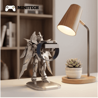 Đế Sạc Apple Watch Hình Gundam Decor Để Bàn