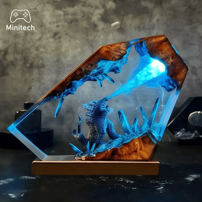 Đèn Decor Để Bàn LED Godzilla 25x15cm Resin