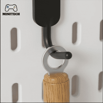 Móc Treo Pegboard Chữ J Minitech Treo Phụ Kiện (5cái) - Ảnh 5