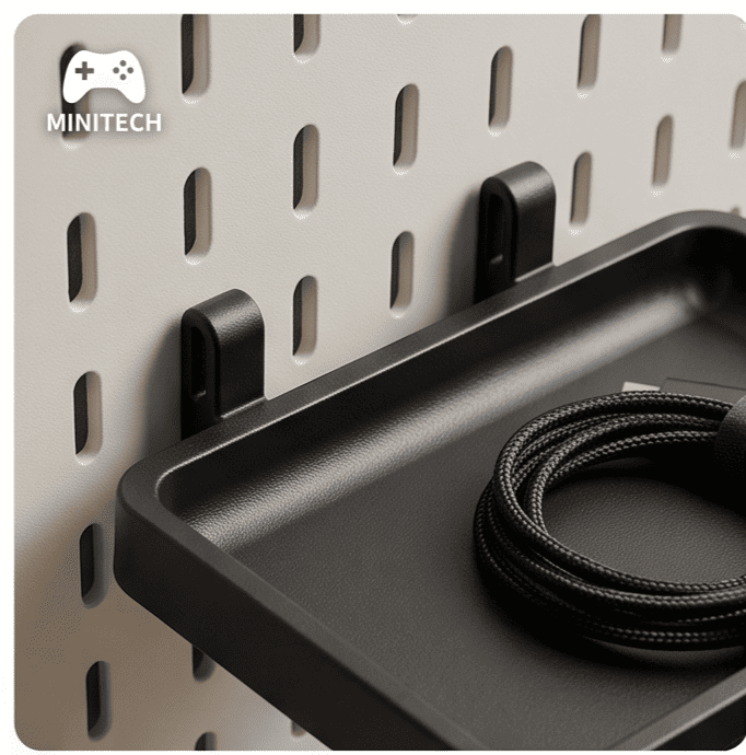 Khay Đựng Điện Thoại Pegboard Minitech Đen Trắng
