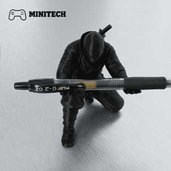 Giá Đỡ Bút Hình Ninja In 3D PLA Để Bàn - Ảnh 3