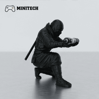 Giá Đỡ Bút Hình Ninja In 3D PLA Để Bàn - Ảnh 4
