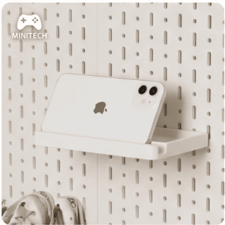 Khay Đựng Điện Thoại Pegboard Minitech Đen Trắng