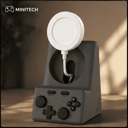 Đế Sạc Apple Watch Retro Console Để Bàn - Ảnh 5