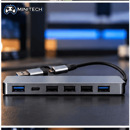 USB Hub 7 Trong 1 Type-C & USB 3.0 - Ảnh 3