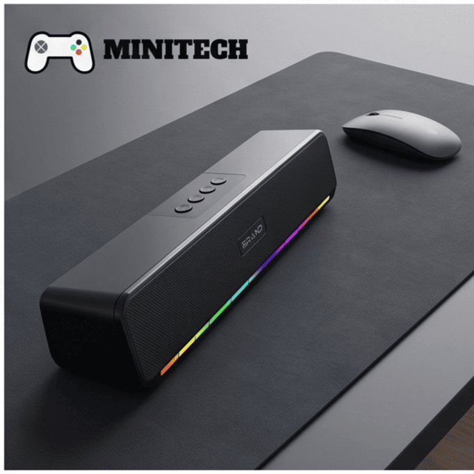 Loa Bluetooth RGB Soundbar Mini Để Bàn Bluetooth 5.3 - Ảnh 7