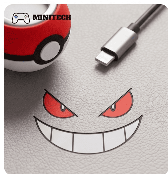 Đế Để Apple Watch Gengar Có Khe Gắn Dây Sạc - Ảnh 8
