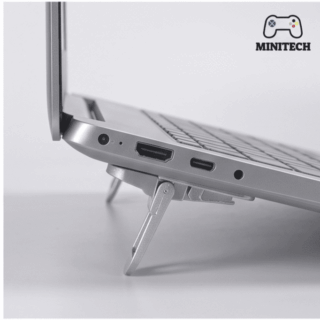 Giá Đỡ Laptop Gấp Gọn Dán Đáy Hợp Kim