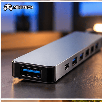 USB Hub 7 Trong 1 Type-C & USB 3.0 - Ảnh 4
