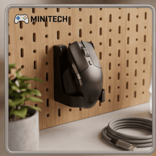 Giá Treo Chuột Pegboard Minitech Cho Bàn Làm Việc