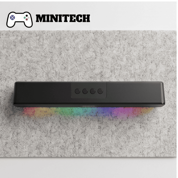 Loa Bluetooth RGB Soundbar Mini Để Bàn Bluetooth 5.3 - Ảnh 8