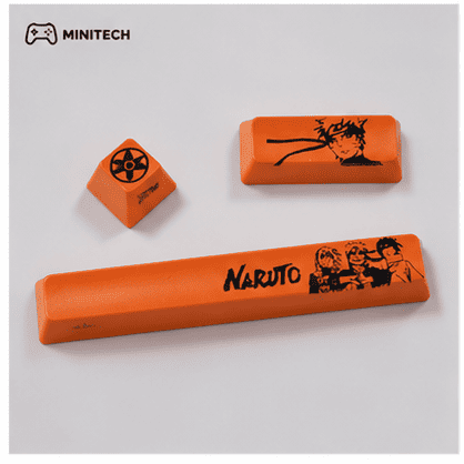 Keycap Naruto 4 Nút PBT Dye Sublimation - Ảnh 8