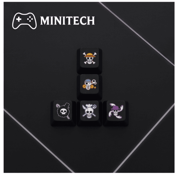 Keycap One Piece 9 Nút PBT Dye Sublimation - Ảnh 9