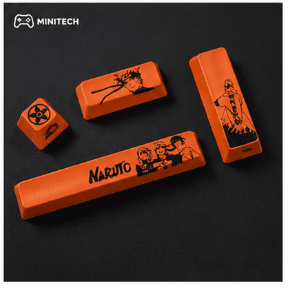 Keycap Naruto 4 Nút PBT Dye Sublimation