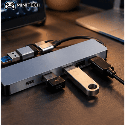 USB Hub 7 Trong 1 Type-C & USB 3.0 - Ảnh 6