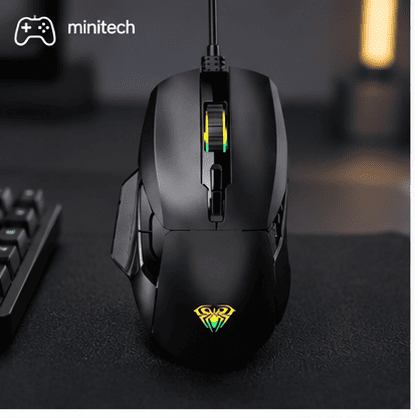 Chuột Gaming AULA F815 12800 DPI Có Dây - Ảnh 2