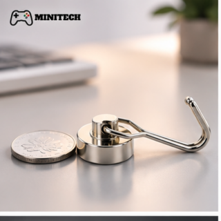 Móc Nam Châm Xoay Treo Đồ Kim Loại | Minitech