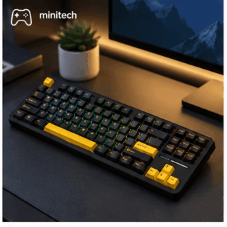 àn Phím Cơ AULA F87 Greywood V3 3 Mode 87 Phím Gasket Mount RGB