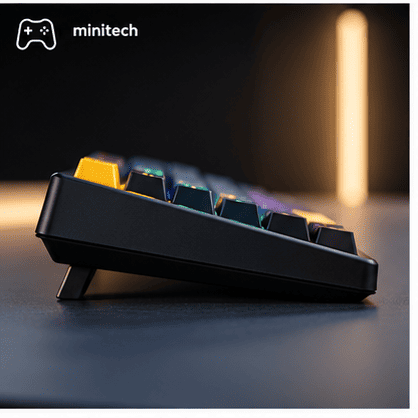 Bàn Phím Cơ AULA F75 Pink Switch 80 Phím Hot-Swap 5 Pin LED Rainbow