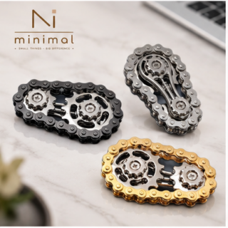 Đồ Chơi Chuỗi Xoay Ngón Tay Giải Nén Kim Loại | Minitech