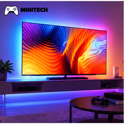 LED Cảm Ứng Nháy Theo Nhạc RGB USB - Ảnh 2