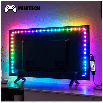 LED Cảm Ứng Nháy Theo Nhạc RGB USB - Ảnh 3